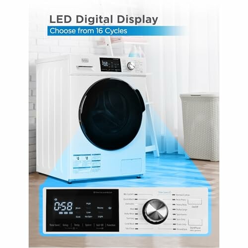 BLACK+DECKER Front Load Washer