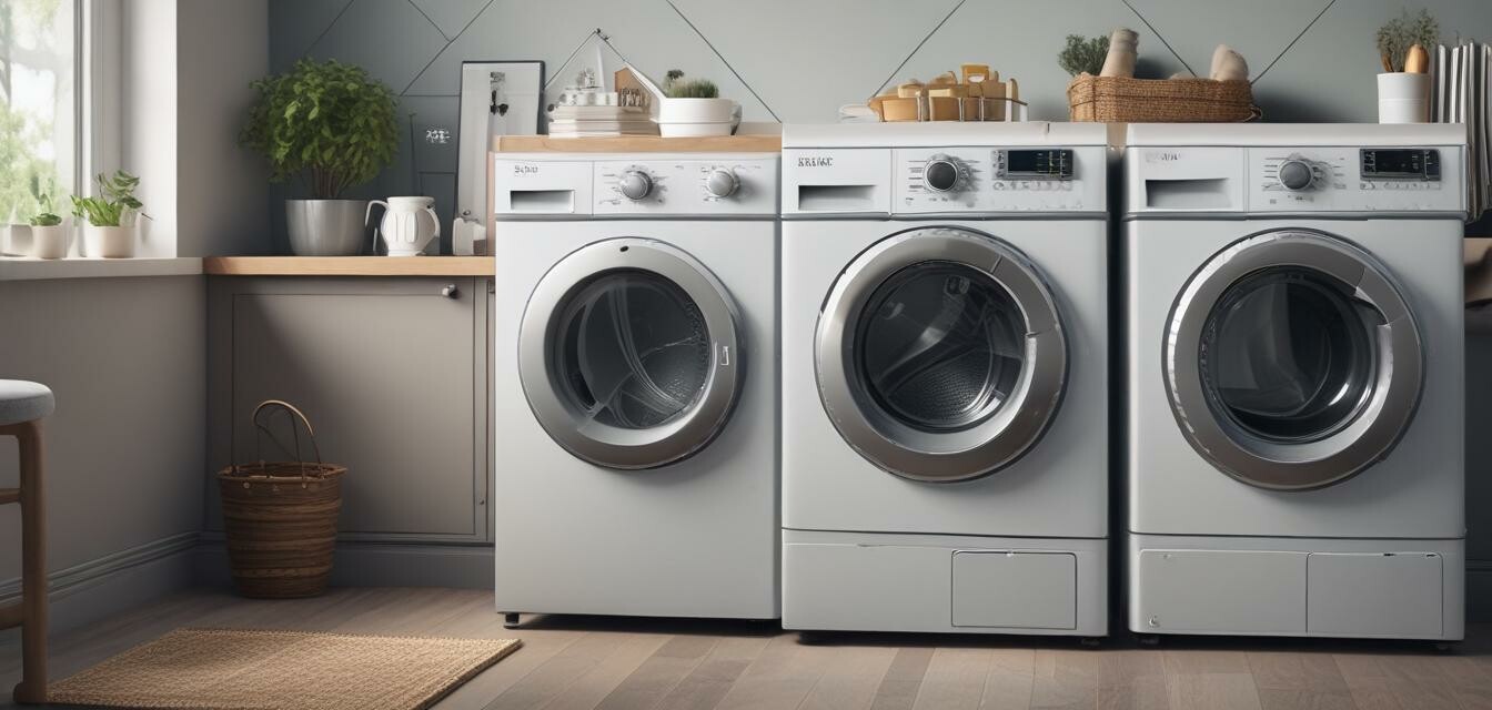 Washer dryer categories