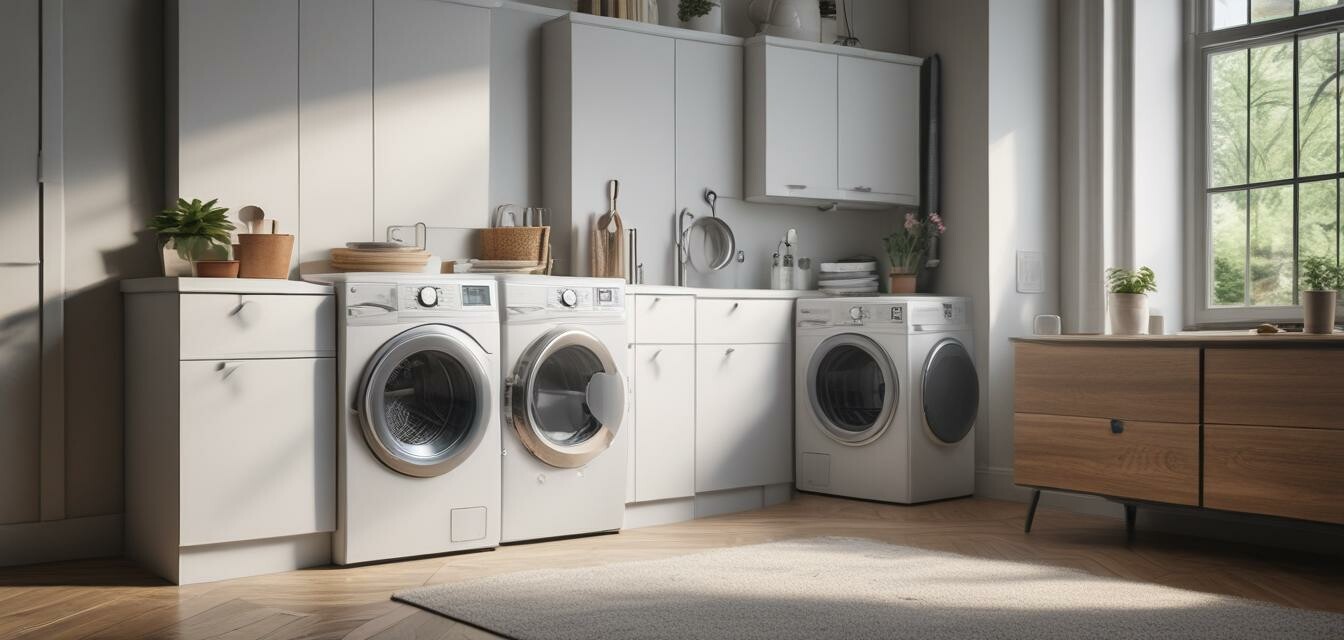 Washer dryer features